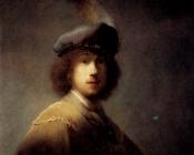 Rembrandt : Self-Portrait with Plumed Beret